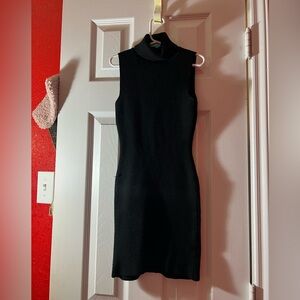 Aster Black turtle neck dress